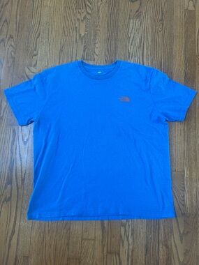 The North Face Bright Blue Short-Sleeve Logo Tee - Men's